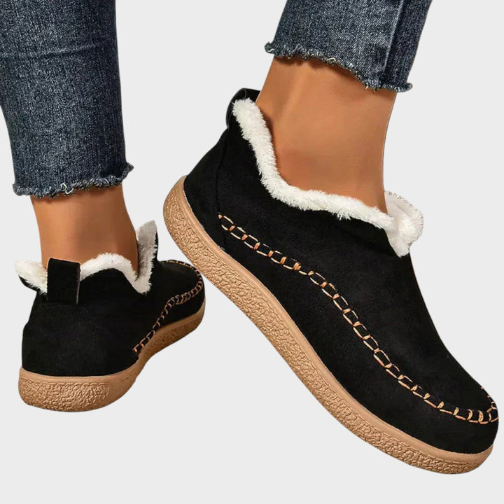 Maria | Bottines Orthopédiques Doublées en Fourrure