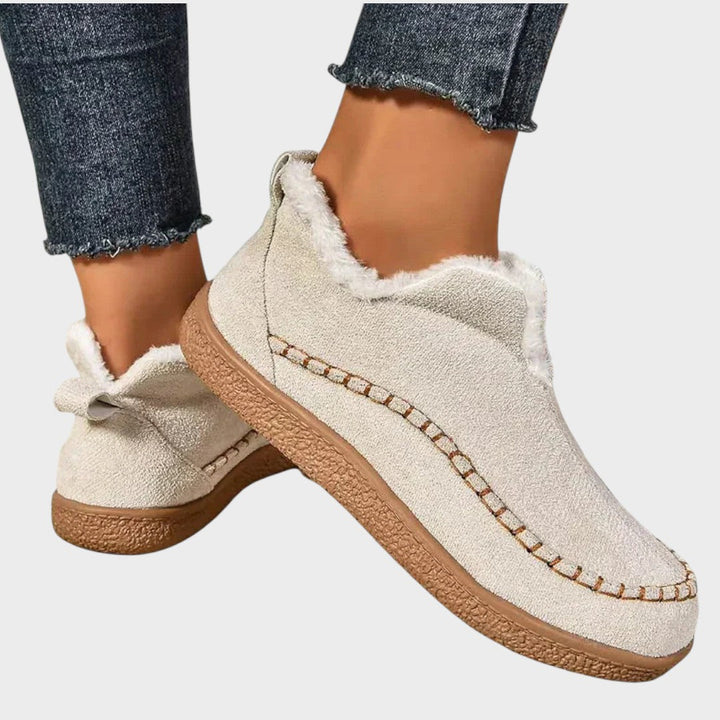 Maria | Bottines Orthopédiques Doublées en Fourrure