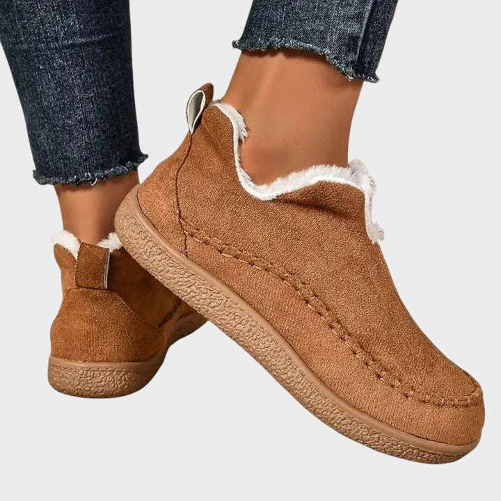 Maria | Bottines Orthopédiques Doublées en Fourrure