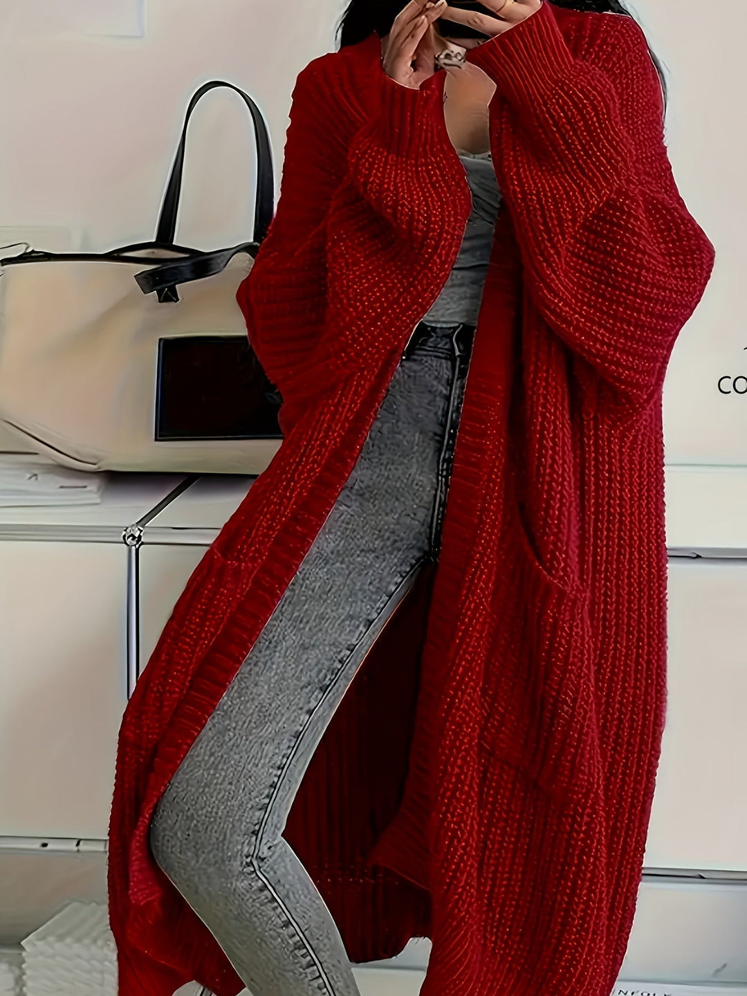 Alice | Cardigan Long à Capuchon