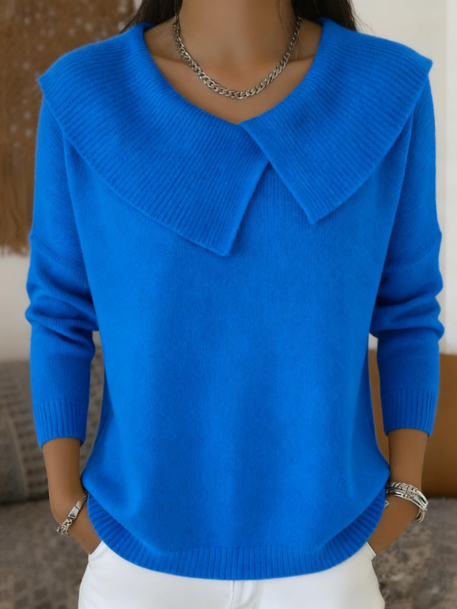 Lucia™ | Pull Chaud à Col Doux