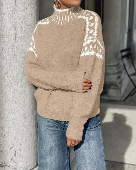 Elise™ | Pull Maille Élégant