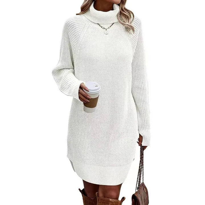 Melly | Robe Pull en Maille à Col Roulé