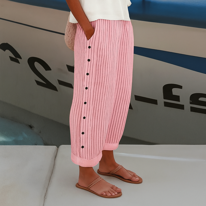 Barbara | Pantalon Confort à Poches Profondes