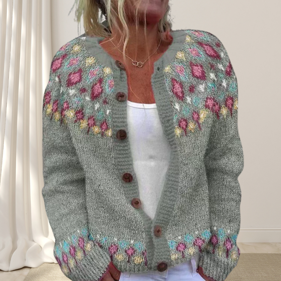 Aimée™ | Gilet Tricot Raffiné