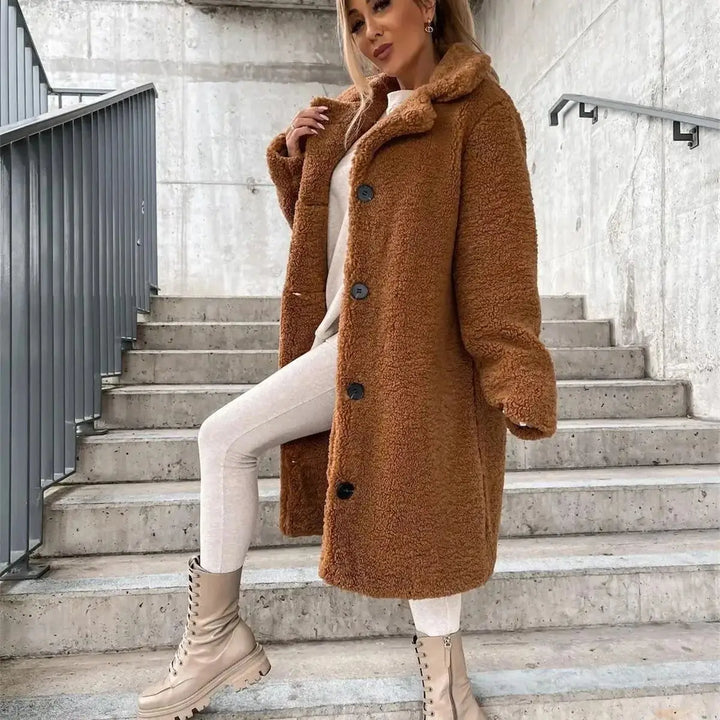Colette | Manteau Teddy Doux
