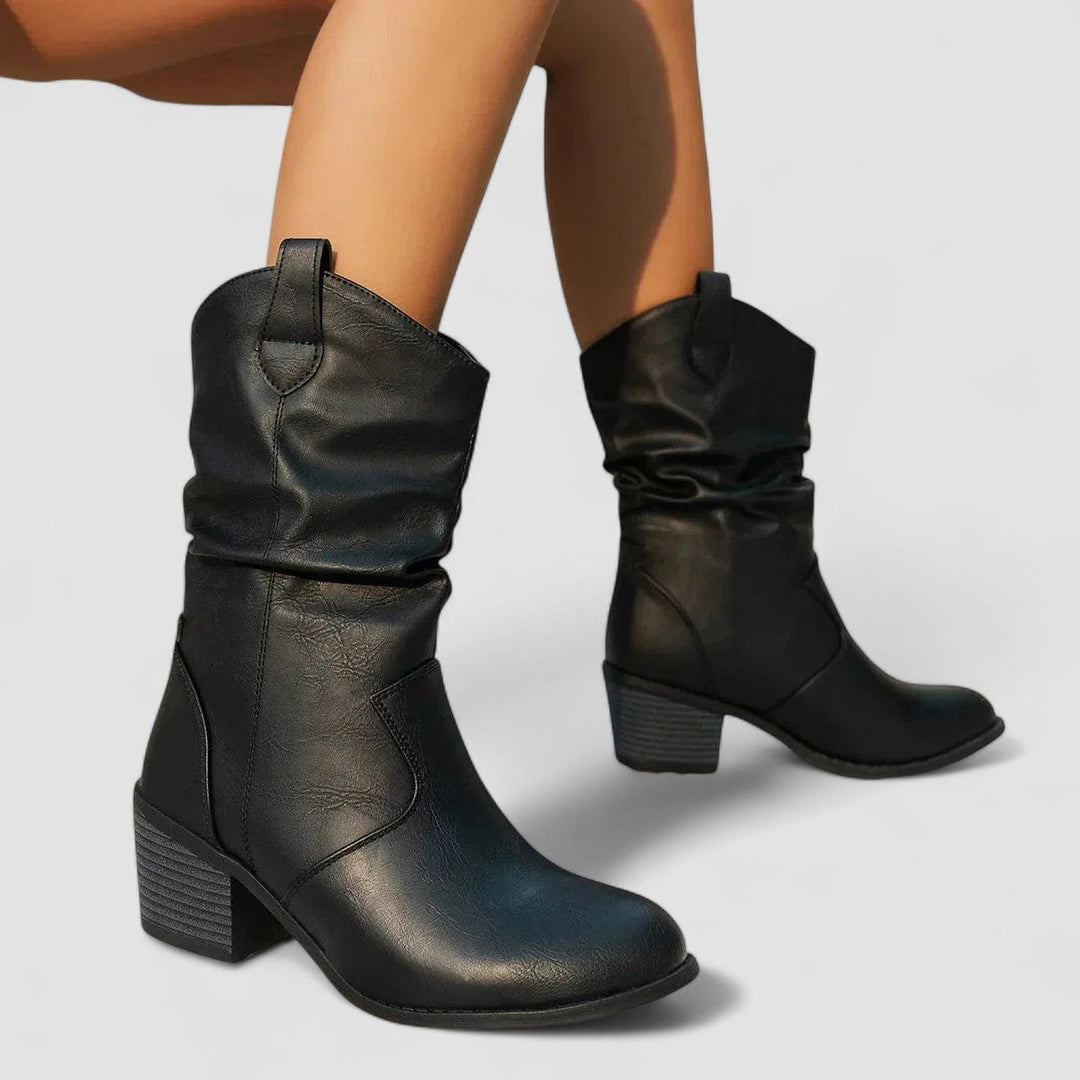 Vivian | Bottes Orthopédiques en Cuir Souple