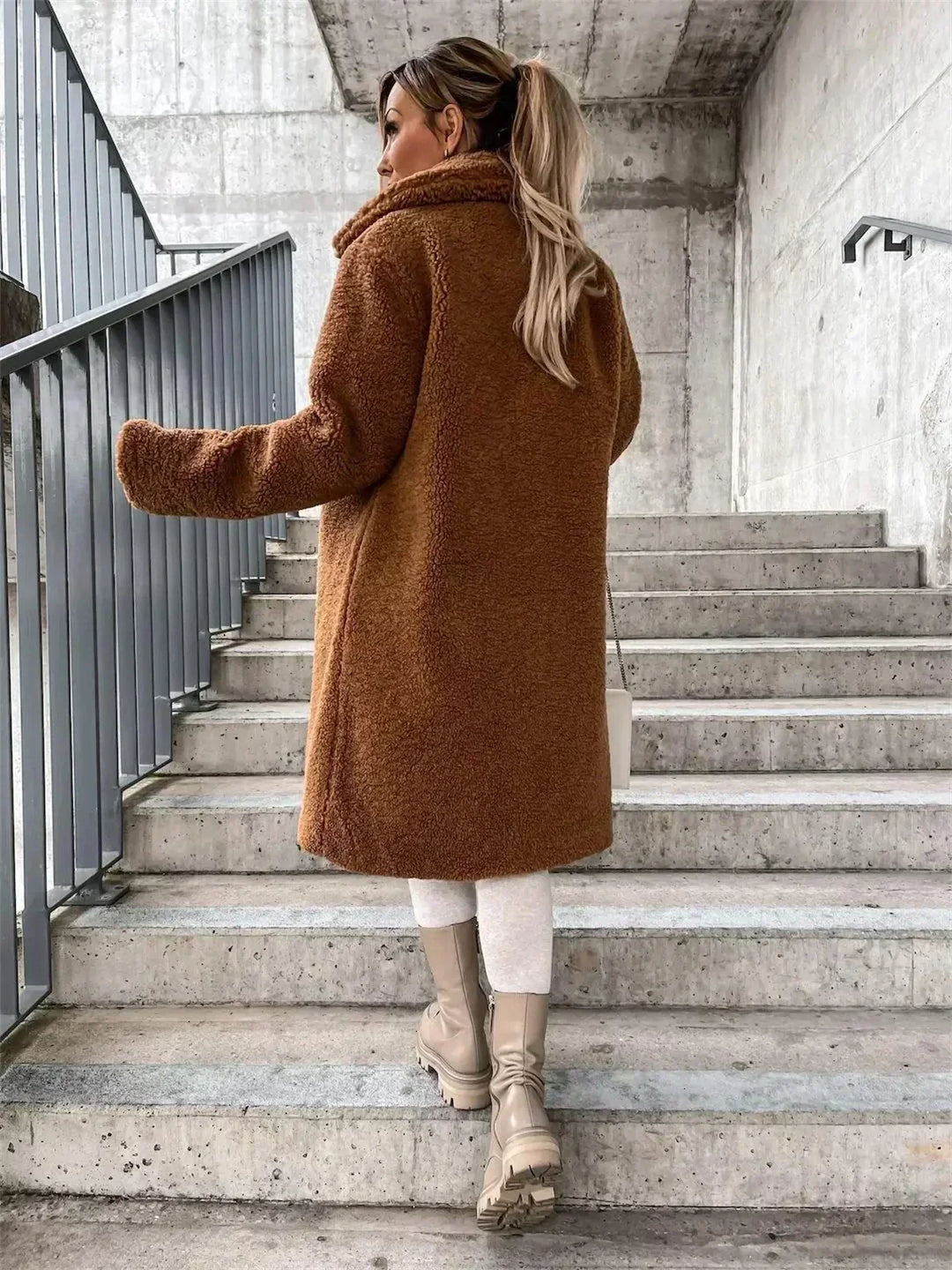 Colette | Manteau Teddy Doux