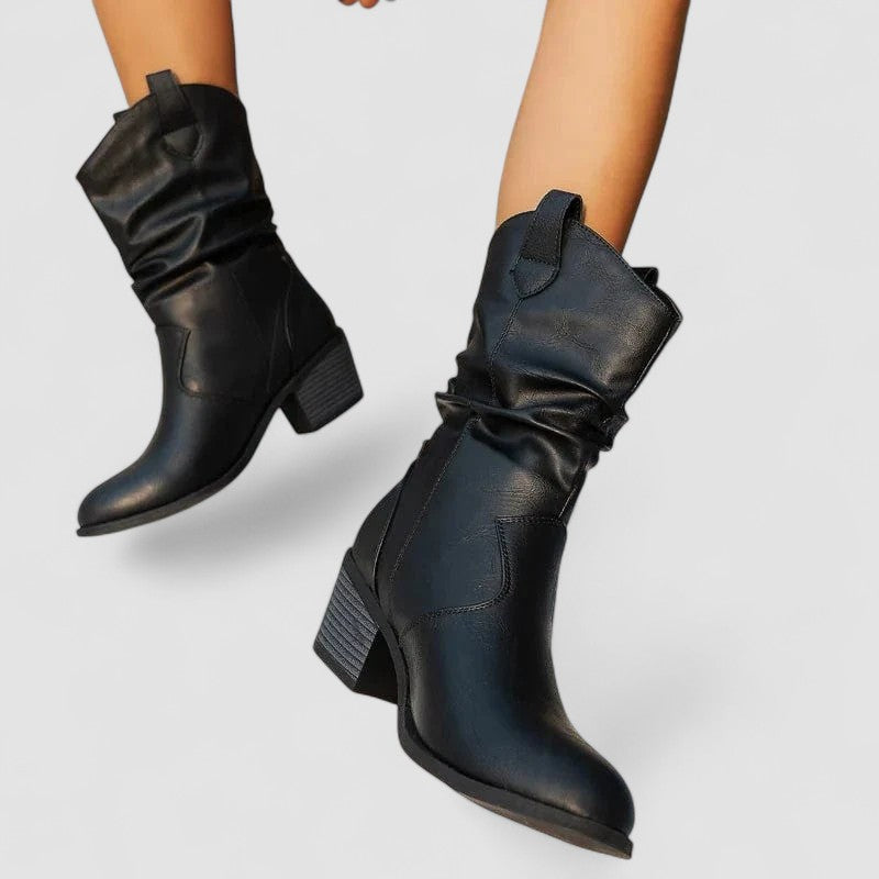 Vivian | Bottes Orthopédiques en Cuir Souple