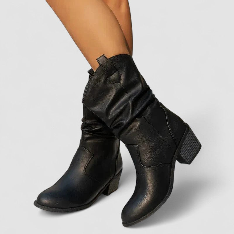 Vivian | Bottes Orthopédiques en Cuir Souple