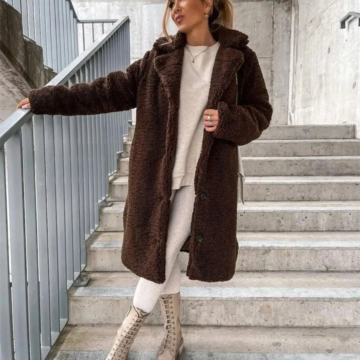 Colette | Manteau Teddy Doux