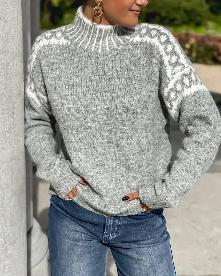 Elise™ | Pull Maille Élégant