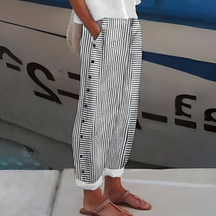 Barbara | Pantalon Confort à Poches Profondes