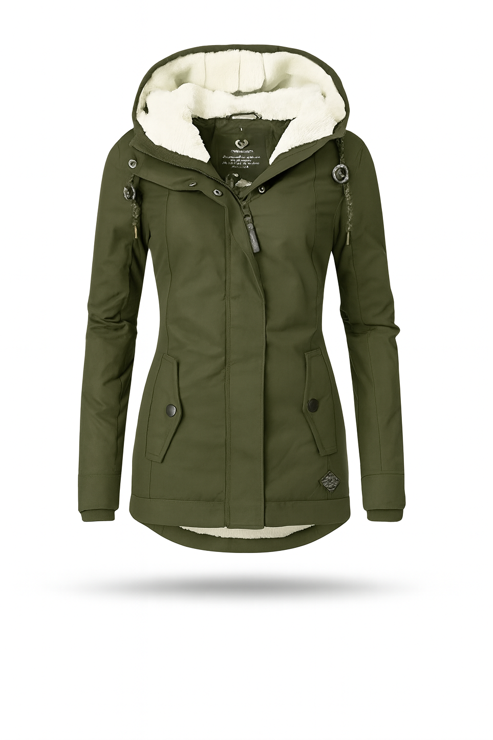 Soraya | Imperméable Doublé à Capuchon